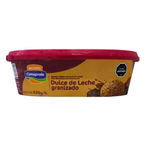 helado conaprole 1l dulce de leche granizado