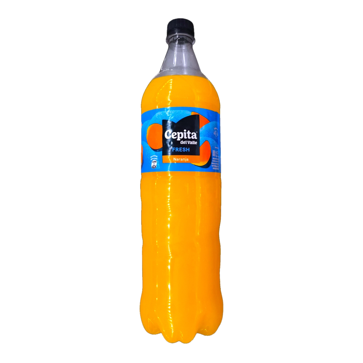 Botella de Cepita Fresh de 1.5 Litros sabor Naranja.