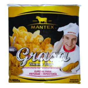 Paquete de Grasa MANTEX 400gr bovina refinada.