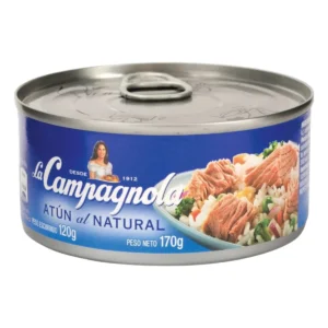 lomitos atun al natural 170g campagnola