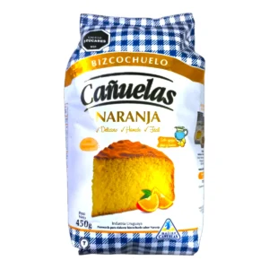Paquete de premezcla para bizcochuelo sabor naranja Cañuelas de 450 g