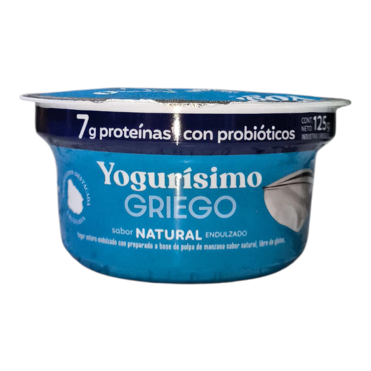 Pote de Yogur GRIEGO YOGURISIMO 125g Natural.