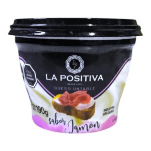 Queso Untable LA POSITIVA 190g Jamón