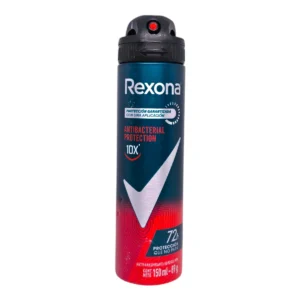 Desodorante Antitranspirante REXONA Antibacterial Protection Aerosol Men 150mL
