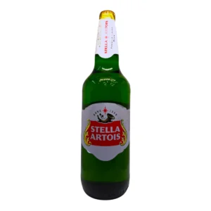 Cerveza STELLA ARTOIS 975mL con envase incluido. Cerveza Lager premium lista para disfrutar en Superpráctico Salto.