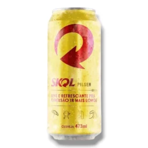 Cerveza SKOL 473mL Lata