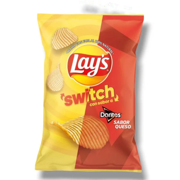 Papas LAY'S Switch Doritos Queso 150g | Súper Práctico