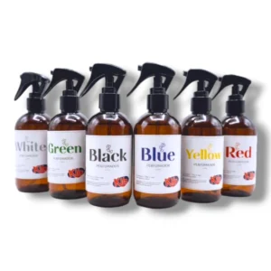 perfumador de telas Klin 250ml todas fragancias Black Blue Green White Yellow Red