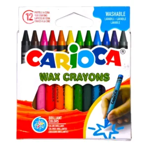 Crayones CARIOCA 12u. de Cera