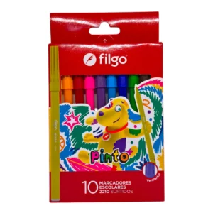 Marcadores FILGO PINTO 10u. Finos