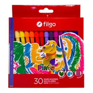 Marcadores FILGO PINTO 30u. Finos