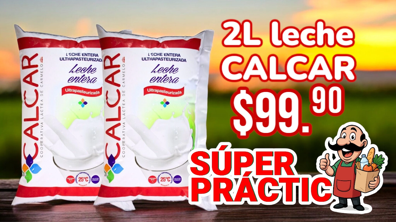 Leche Calcar 2L Oferta