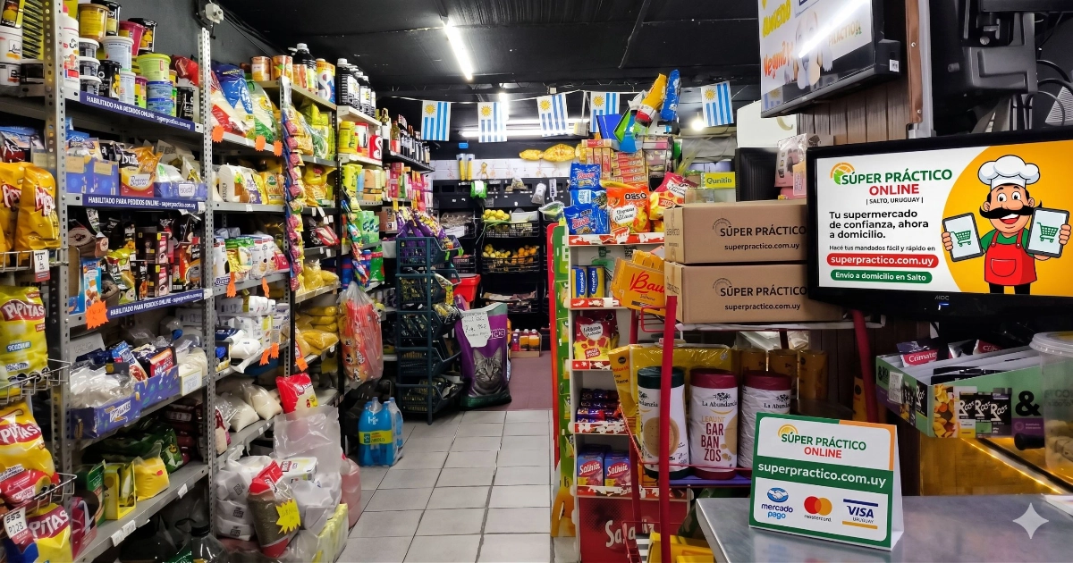 Súper Práctico, el mejor supermercado online Salto