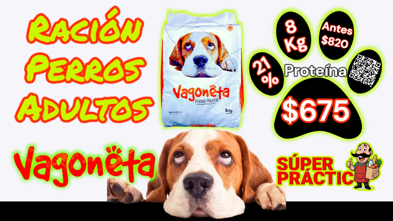 racion perros Vagoneta