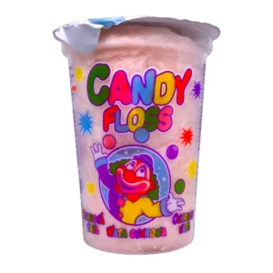 Bolsa de Algodón de Azúcar CANDY FLOSS sabor Frutilla de 20g.