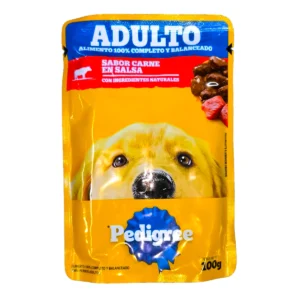 Sobre de Pedigree Adulto sabor carne en salsa de 100g