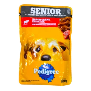 Pedigree Senior sabor carne en salsa, sobre de 100g