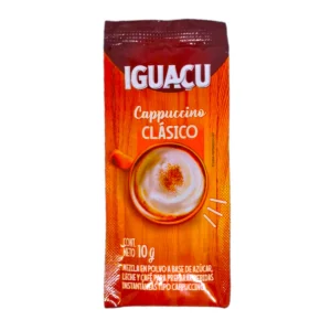 Sobre individual de mezcla para Cappuccino IGUAÇU sabor Clásico de 20g.