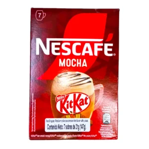 Caja de 8 sobres de Cappuccino NESCAFE Mocha sabor KitKat.