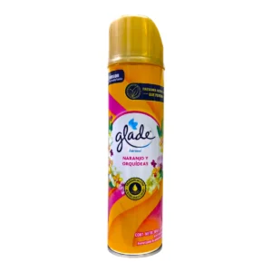 Aerosol Desodorante de Ambientes GLADE 360Cc fragancia Naranjo y Orquídeas.