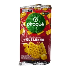 Pack de 6 unidades de Galletitas PIRAQUE sabor Queso de 23g cada una.