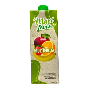 Envase de Jugo MAXIFRUTA 1L sabor Multifruta con tapa a rosca.