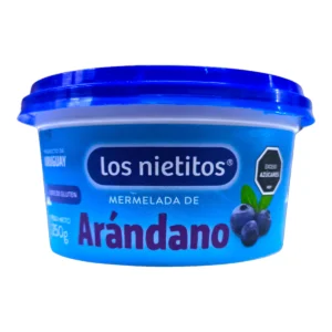 Mermelada Los Nietitos 250g Arándanos para desayunos en Salto Uruguay