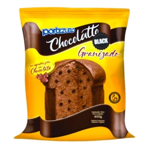 Pan Dulce Black Chocolatto de 400g con chispas de chocolate, disponible en Súper Práctico Salto.