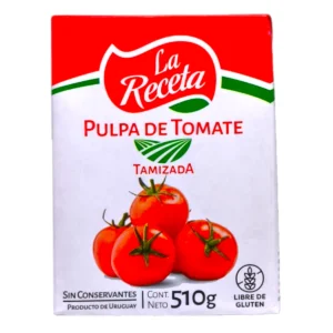 Envase de Pulpa Tomate LA RECETA 510g Tamizada.