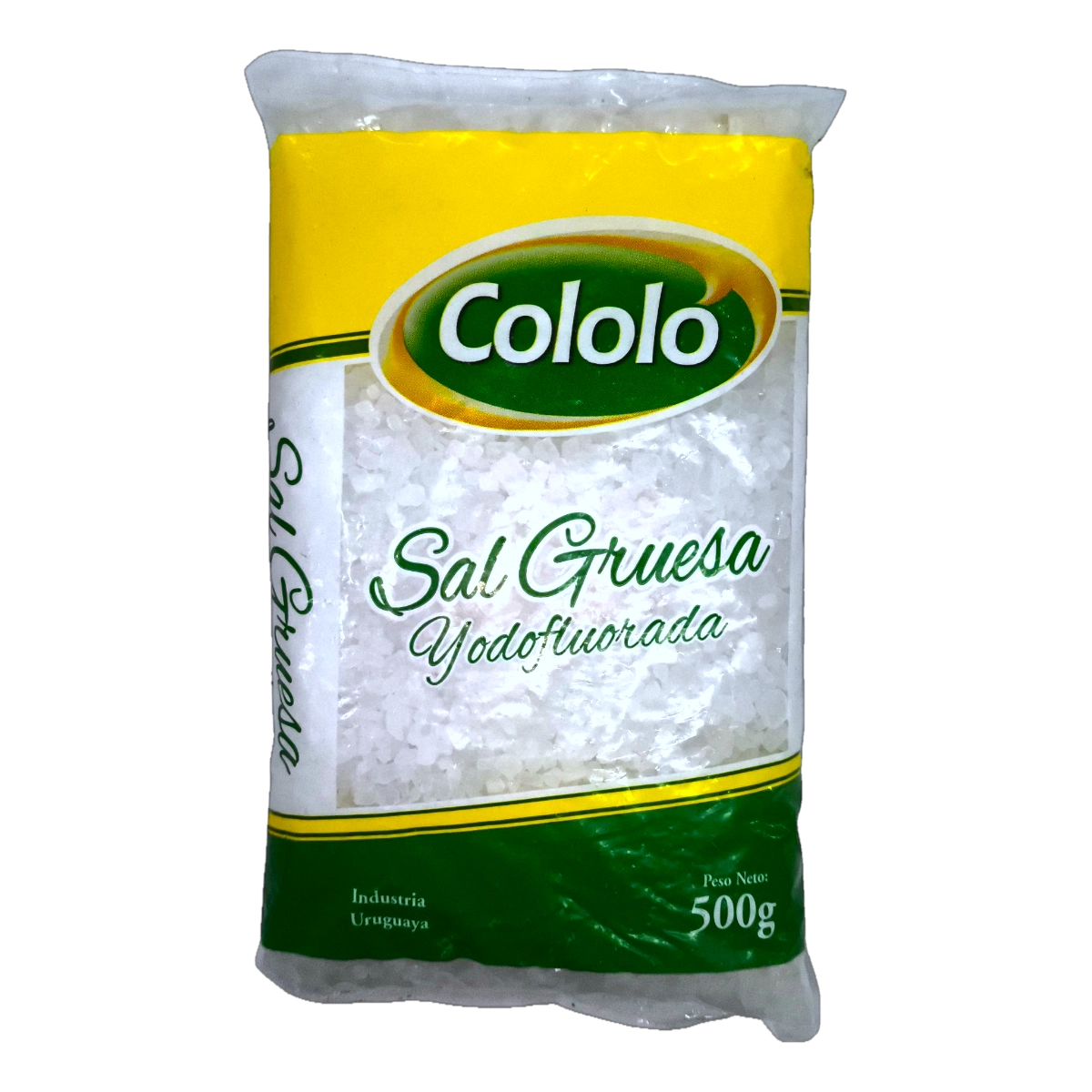 Sal Gruesa Cololó 500g para asados y parrilladas en Salto Uruguay