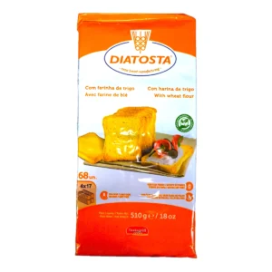 Paquete familiar de Tostadas Diatosta Clásicas de 510g, disponible en supermercado Súper Práctico Salto.