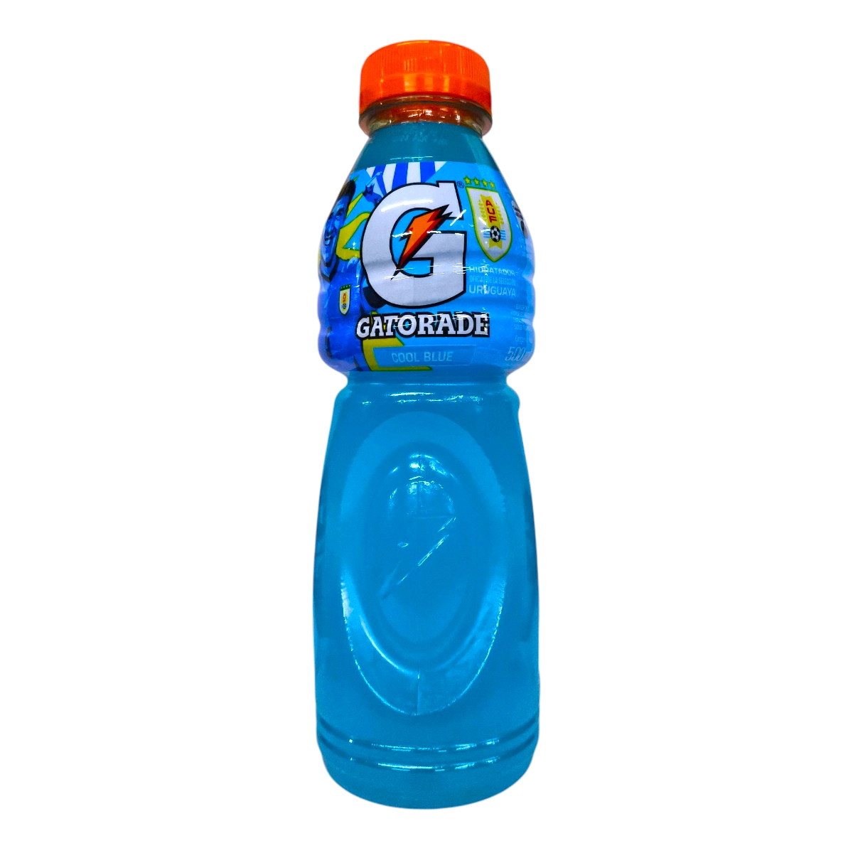 Botella de Bebida Isotónica GATORADE 500mL sabor Cool Blue.