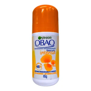 Desodorante y antitranspirante GARNIER OBAO Roll On 65g Frescura Intensa.