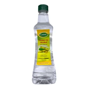Botella de Vinagre De Alcohol Cololo 500ml para cocina y aderezos.